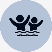 Fachbereich-Icon Angebote im Wasser