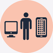 Fachbereich-Icon PC, Handy und Co